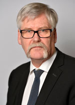 Levi Bergström, S, kyrkomötets 1 v ordförande, Luleå stift